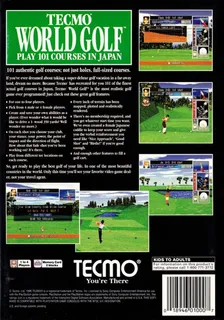 Tecmo World Golf dos