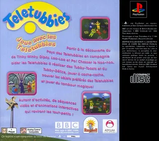 Teletubbies : Joue Avec Les Teletubbies dos