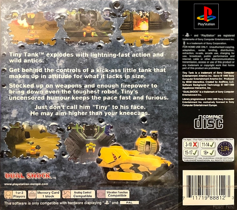Tiny Tank - Dos