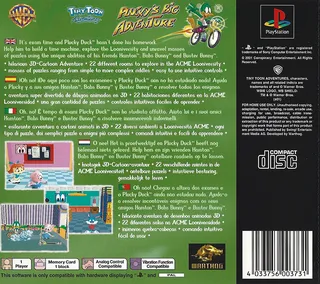 Tiny Toon Adventures - Plucky's Big Adventure dos