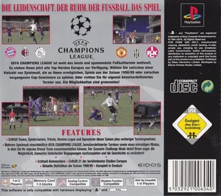 UEFA Champions League : Saison 1998-99 dos