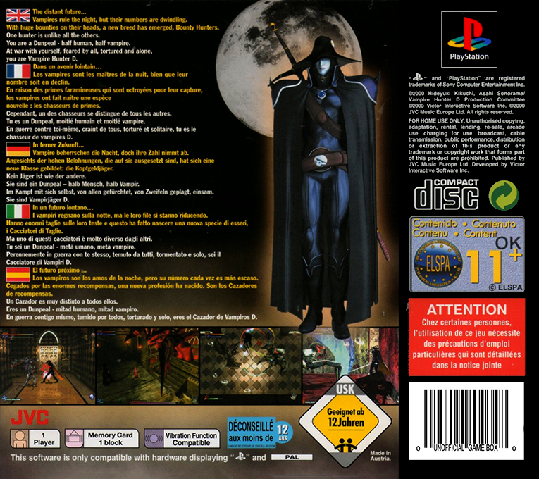 Vampire Hunter D - Dos