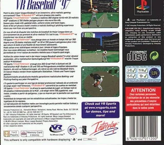 VR Baseball '97 dos