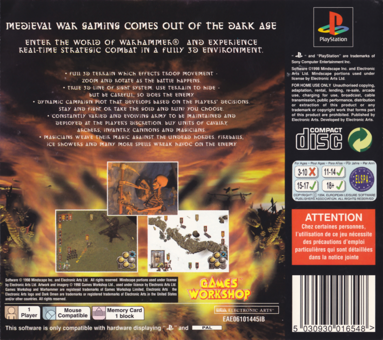 Warhammer : Dark Omen - Dos