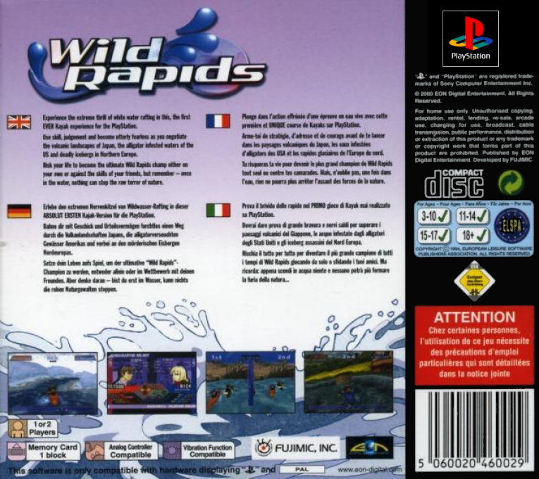 Wild Rapids - Dos