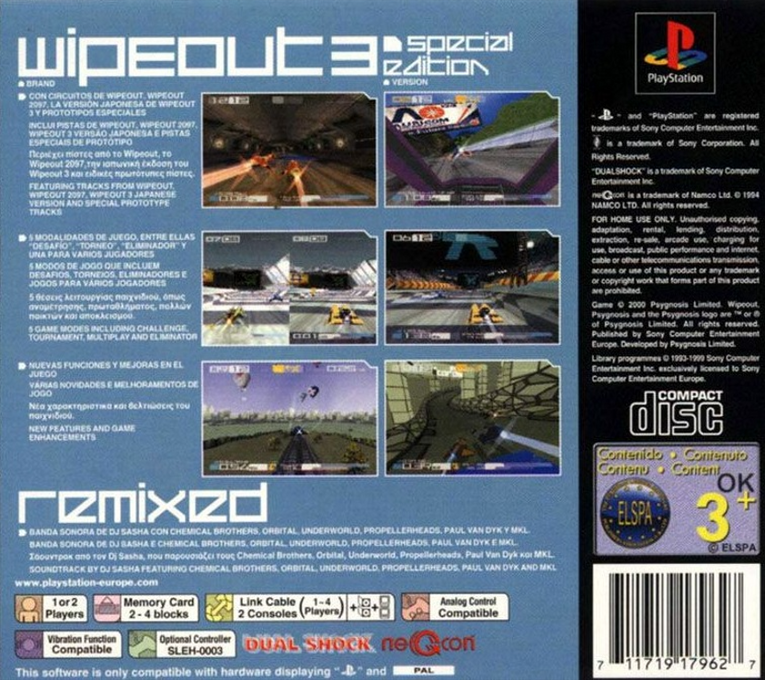 Wipeout 3 - Special Edition - Dos