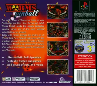 Worms Pinball dos