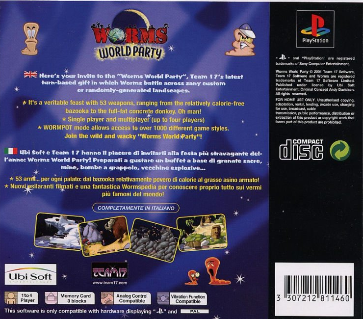 Worms World Party - Dos