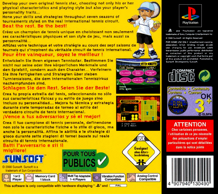 Yeh Yeh Tennis - Dos