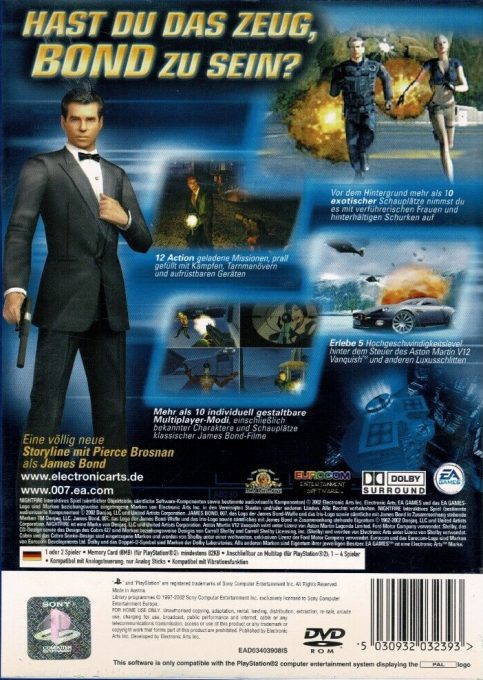 007 : Nightfire - Dos