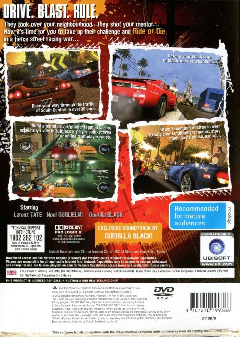 187 : Ride or Die - Dos