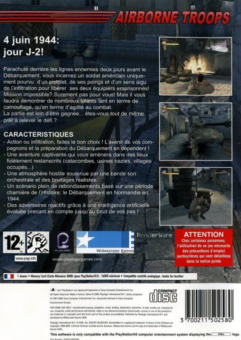 Airborne Troops : Countdown to D-Day - Dos