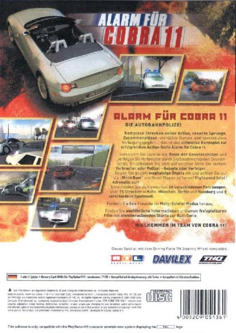 Alarm For Cobra 11 - Hot Pursuit - Dos