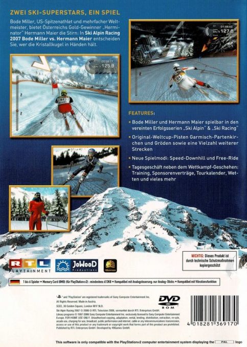 Alpine Ski Racing 2007 - Bode Miller vs. Hermann Maier - Dos