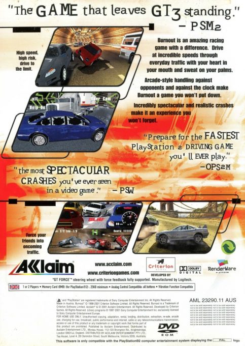 Burnout - Dos