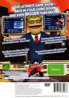 Buzz! Le Grand Quiz - Dos
