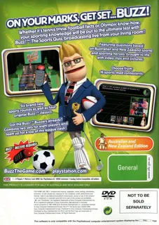 Buzz! Le Quiz du Sport dos