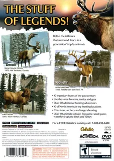 Cabela's Legendary Adventures dos