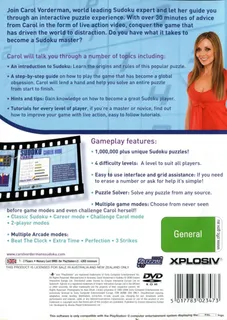 Carol Vorderman s Sudoku - Dos