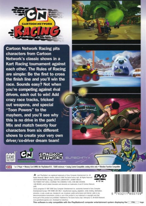 Cartoon Network Racing - Dos