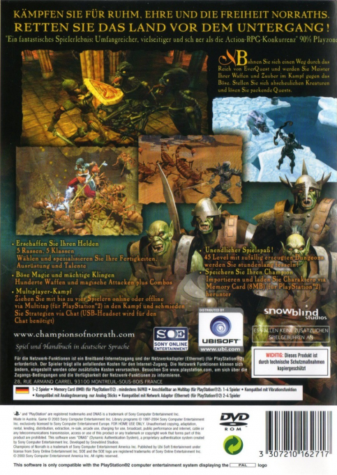 Champions of Norrath - Dos