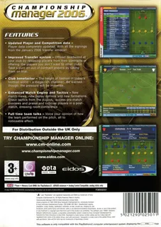 Championship Manager 2006 - Dos