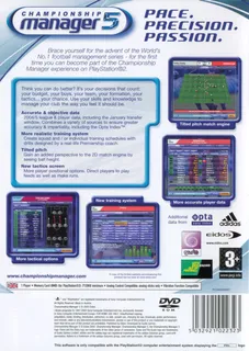 Championship Manager 5 - Dos