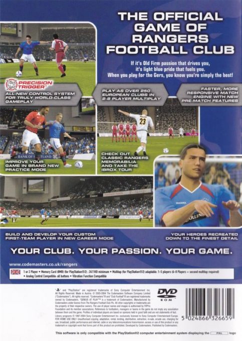 Club Football - Rangers FC dos