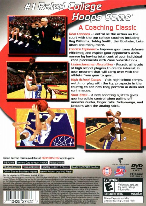 College Hoops 2K6 dos