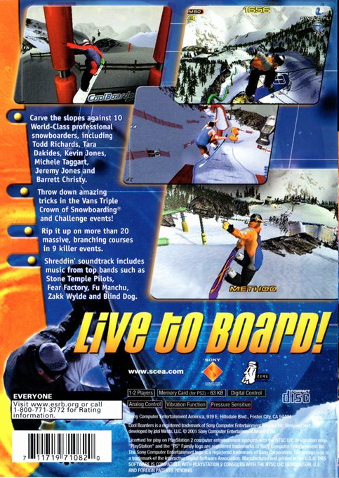 Cool Boarders 2001 dos