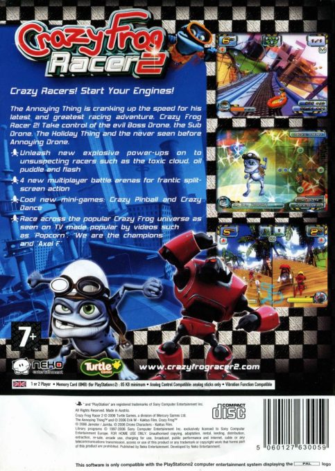 Crazy Frog Arcade Racer - Dos
