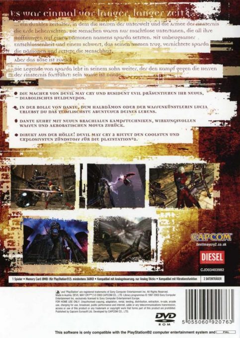 Devil May Cry 2 - Dos