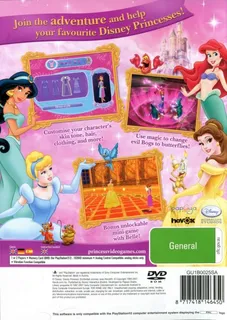 Disney Princesse : Un Voyage Enchanté - Dos