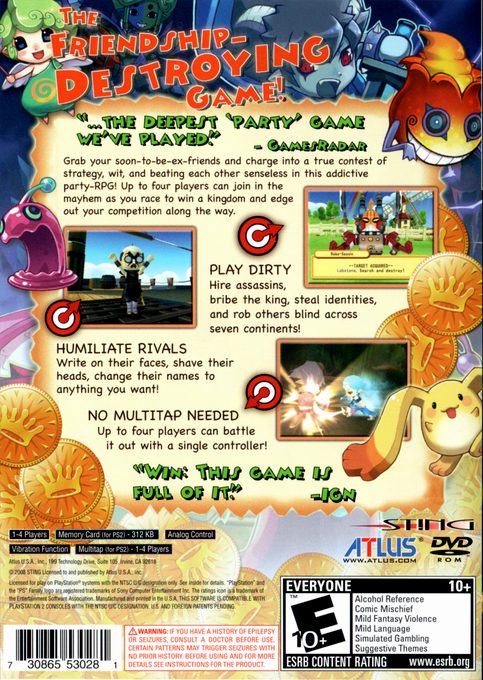 Dokapon Kingdom - Dos