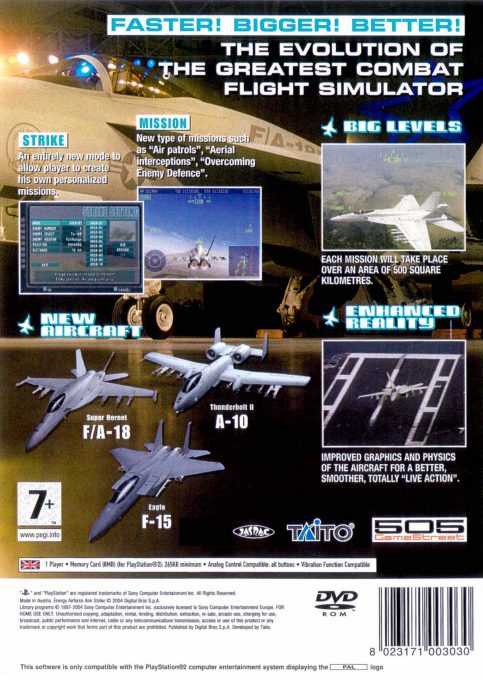 Energy Airforce - Aim Strike ! - Dos