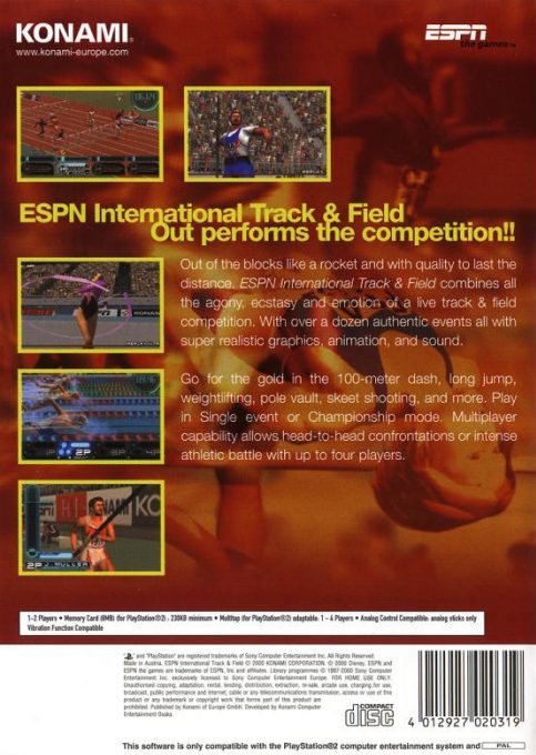 ESPN International Track & Field dos