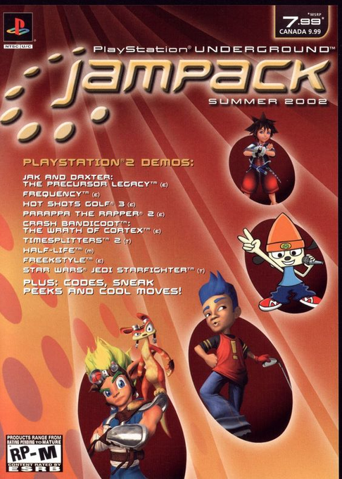 Exclusive PlayStation 2 Summer Sample Disc