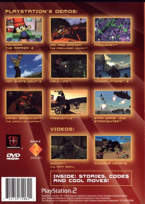 Exclusive PlayStation 2 Summer Sample Disc - Dos