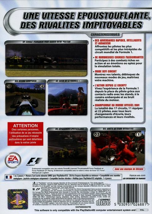 F1 2001 - Dos