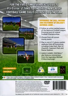 Gaelic Games - Football - Dos