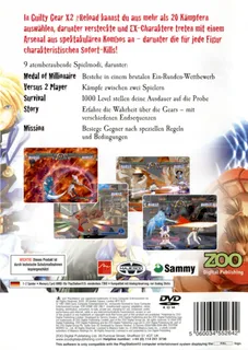 Guilty Gear XX Reload - The Midnight Carnival dos