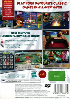 Hasbro : Best of des Jeux en Famille - Dos
