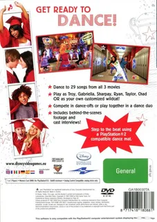 High School Musical 3 Dance ! Nos Années Lycée dos