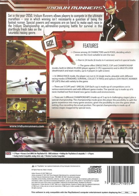 Iridium Runners - Dos
