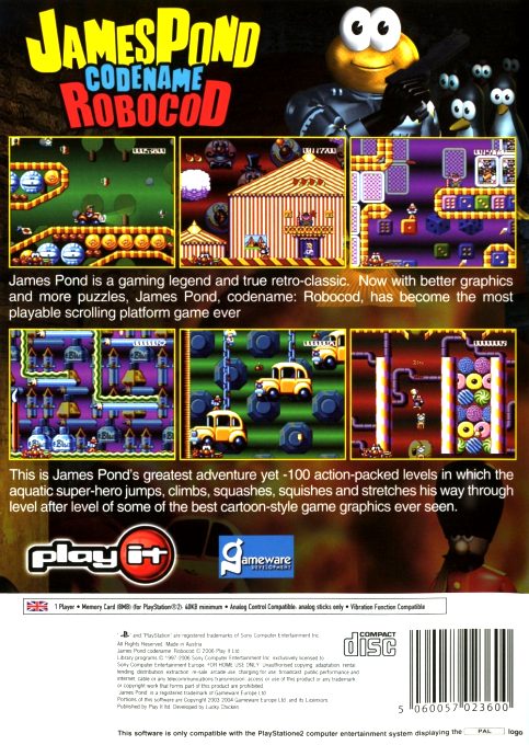 James Pond - Codename - Robocod - Dos