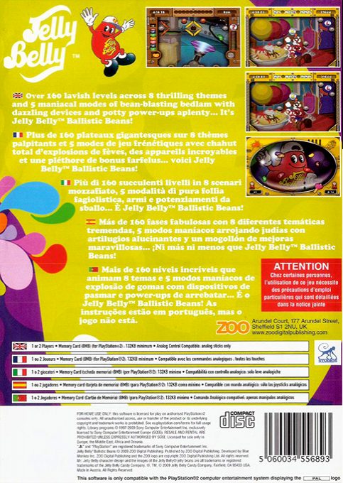 Jelly Belly - Ballistic Beans - Dos