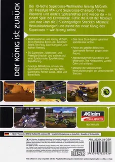Jeremy McGrath Supercross World dos