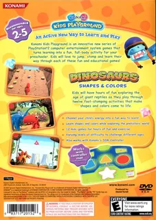 Konami Kids Playground : Dinosaurs, Shapes & Colors dos