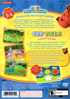 Konami Kids Playground : Toy Pals Fun with Numbers dos
