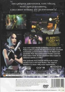 Lara Croft Tomb Raider : L'ange Des Ténèbres - Dos